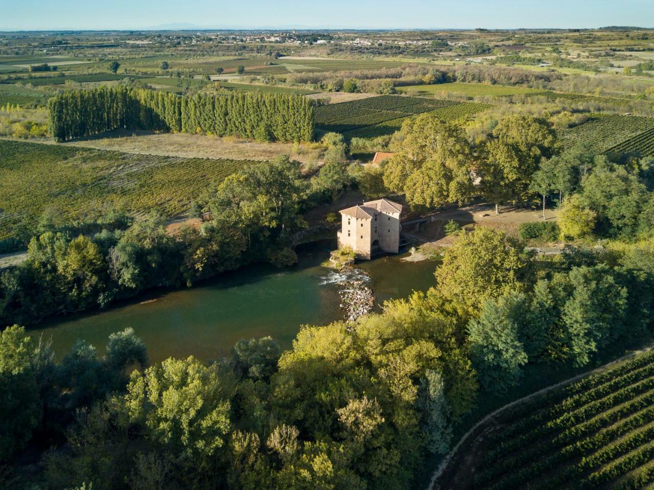 Le Moulin De Pezenas - Pierres D'Histoire Villa Luaran gambar
